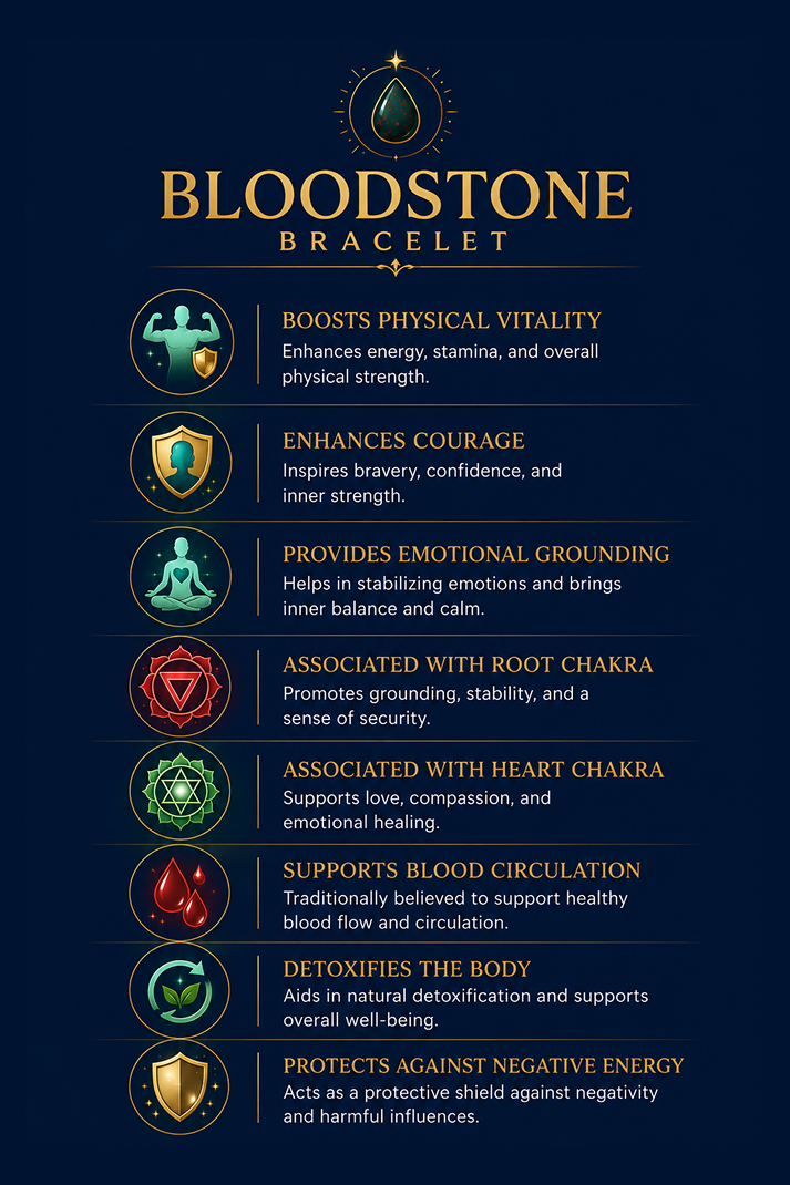 Bloodstone Bracelet