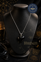Black Obsidian Heart Pendant Necklace