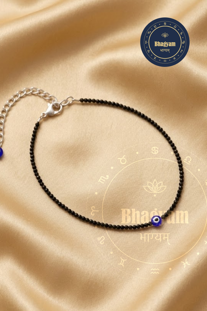 Black Tourmaline Anklet