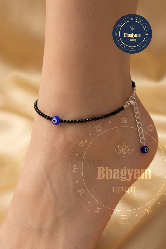Black Tourmaline Anklet