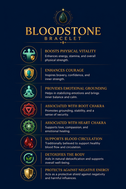 Bloodstone Bracelet