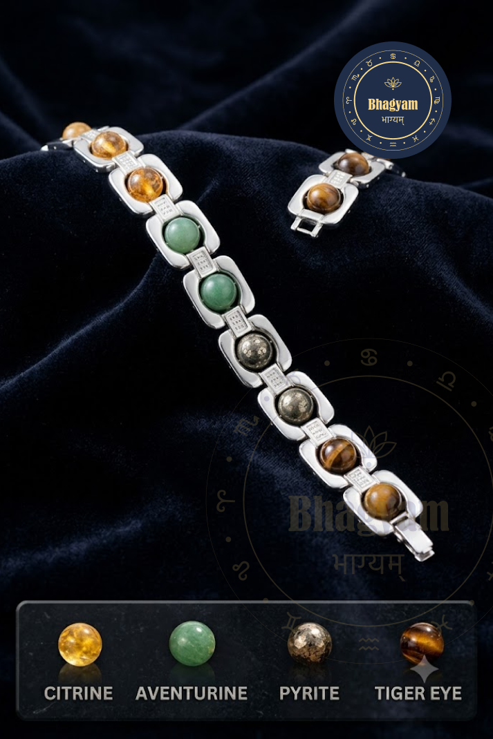 Money Magnet Silver plated Bracelet