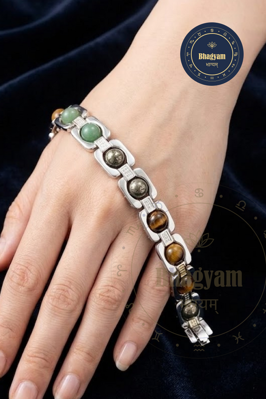 Money Magnet Silver plated Bracelet