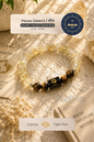 Pisces (Meen Rashi) Stone Bracelet with FREE Raw Selenite Plate