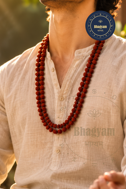 Rudraksha Mala - 108+1 Beads